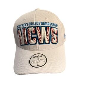 Men'sCollege World Series Baseball Hat NCAA CWS Cap Snapback Zephyr L Fitted